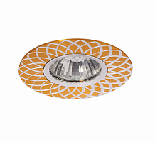 Светильник встраиваемый Италмак Stella 51 3 04 литой MR16 зол.  IT8491 картинка 